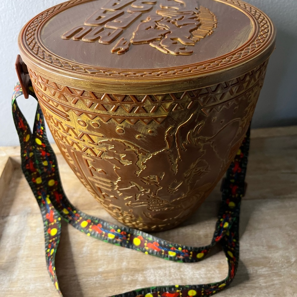 Cinemark Exclusive Mufasa: The Lion King Totem Popcorn Bucket 2024 Fabric Strap